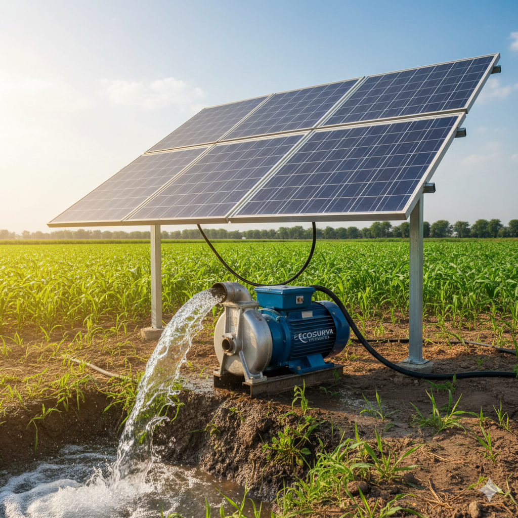 Agricultural Motor Pumps for solar irrigation