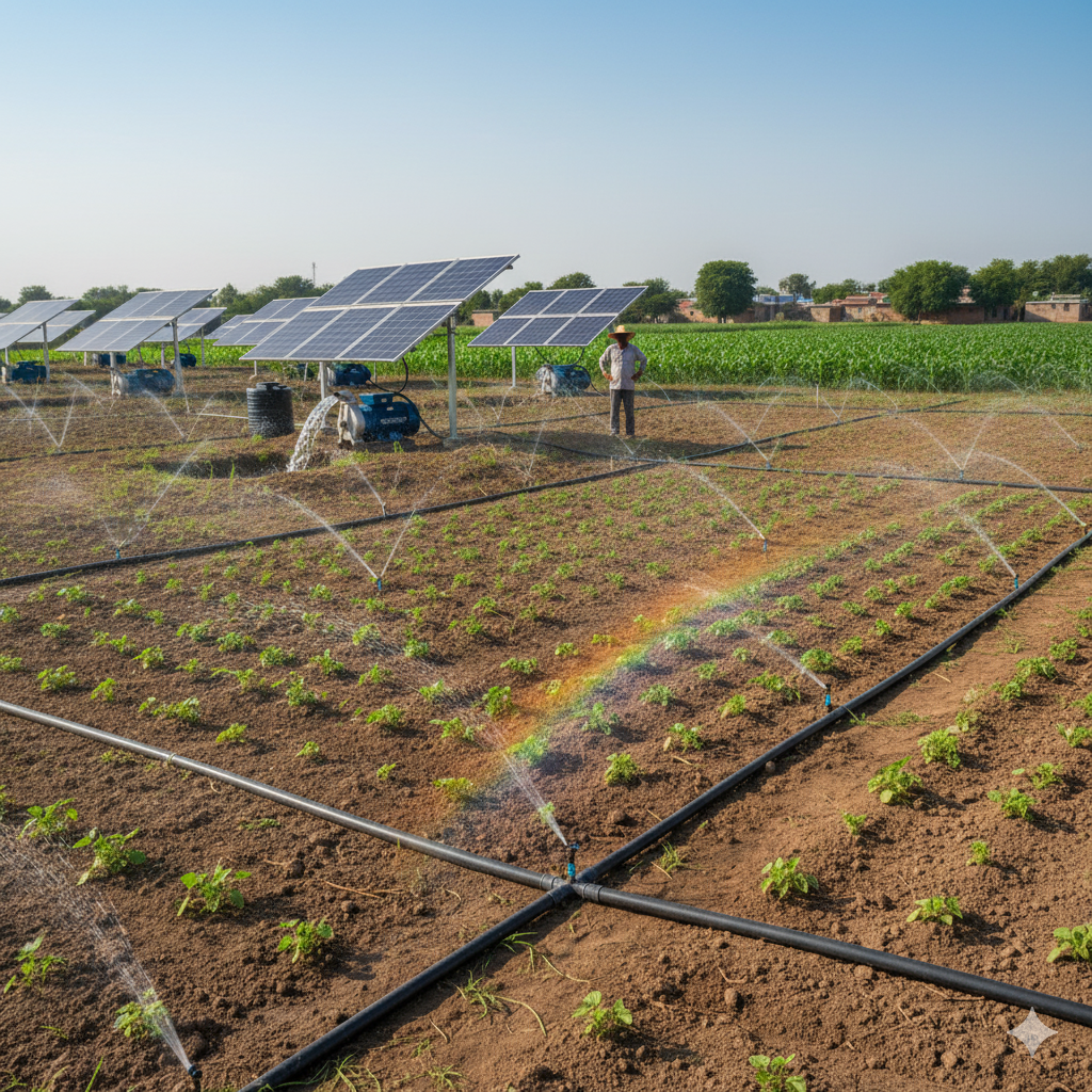 Complete Solar Irrigation Systems package